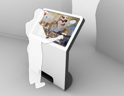 DELTA Premium MultiTouch Kiosk-Terminal, Details 02